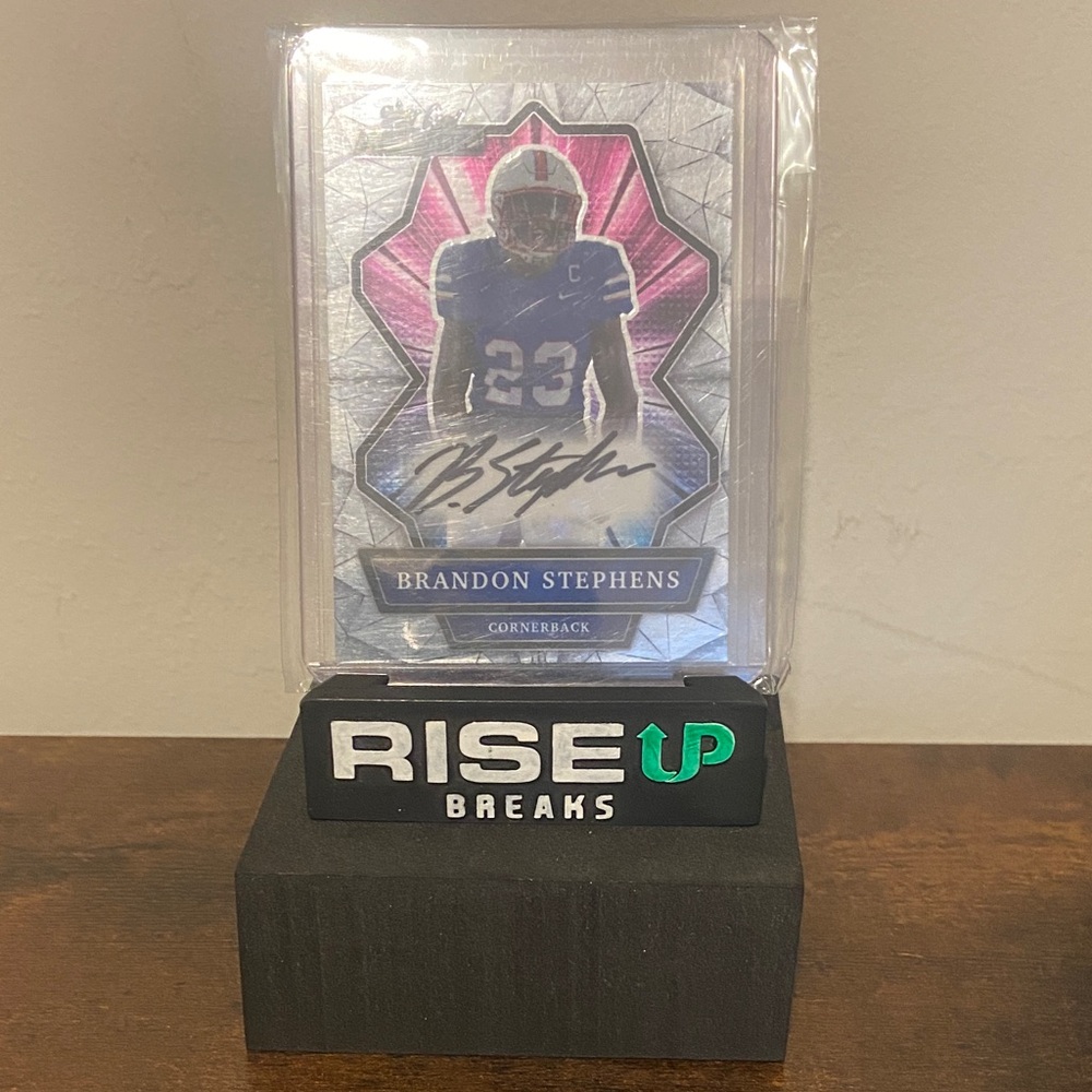 BRANDON STEPHENS 2021 Wild Card Alumination Rookie *AUTO *RARE!*
